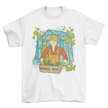 Load image into Gallery viewer, Gardener glass house t-shirt
