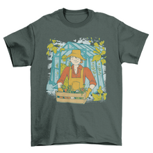 Load image into Gallery viewer, Gardener glass house t-shirt
