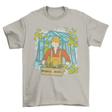 Load image into Gallery viewer, Gardener glass house t-shirt
