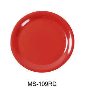 Yanco MS-109RD Mile Stone Narrow Rim Round Plate