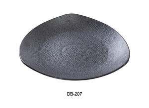 Yanco DB-207 Diamond Black Collection 7" Triangle Plate