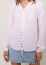 Load image into Gallery viewer, Women&#39;s Lace Up Blouse
