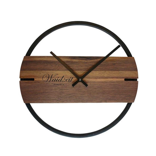 Waidzeit Wall Clock Novum Walnut | Clock