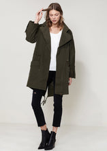 Load image into Gallery viewer, Arizona Oversized Utility Jacket In Olive
