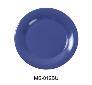 Yanco MS-012BU Mile Stone Wide Rim Round Plate