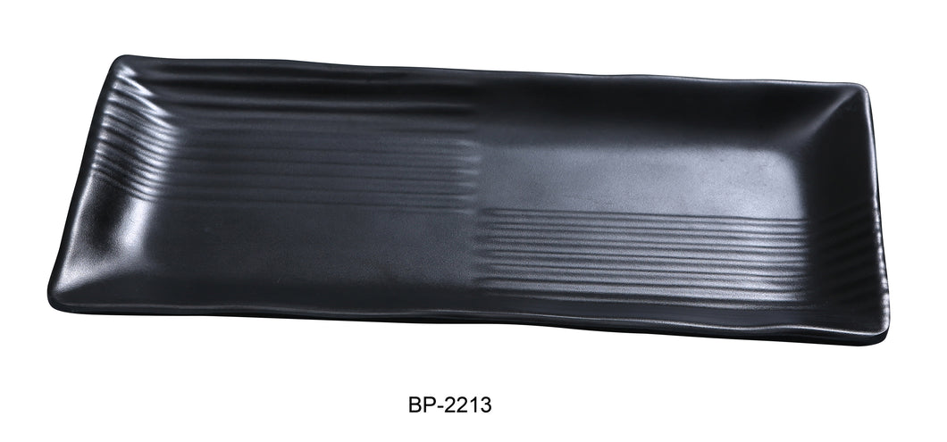 Yanco BP-2213 Black pearl-1 Rectangular Plate