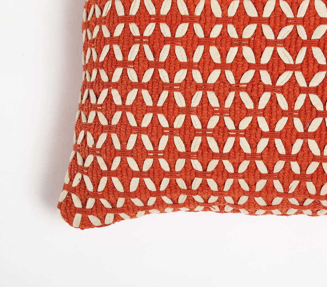 Textured Cotton & Acrylic | Cushion Cover