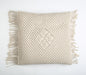 Diamond Macrame Fringed | Cushion Cover