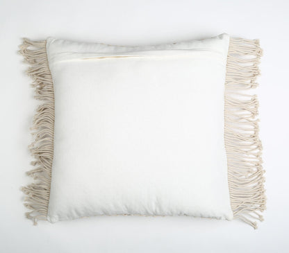 Diamond Macrame Fringed | Cushion Cover