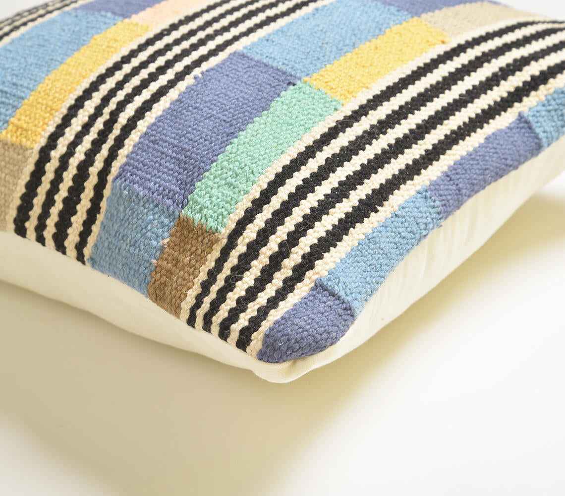 Abstract Block Striped | Cushion Cover