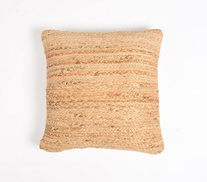 Hand Braided Jute & Cotton | Cushion Cover