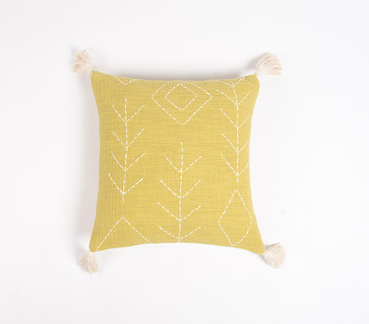 Embroidered Cotton | Cushion Cover