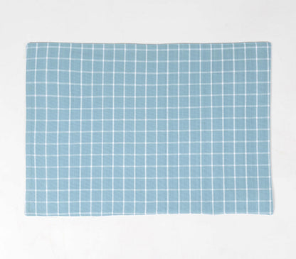 Checkered Sky Cotton Placemats (set of 4)