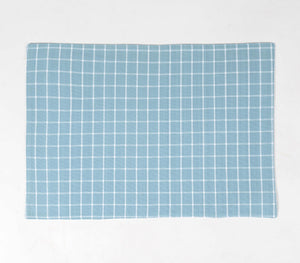 Checkered Sky Cotton Placemats (set of 4)