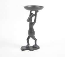 Load image into Gallery viewer, Cast Aluminium Rabbit Tea Light Stand
