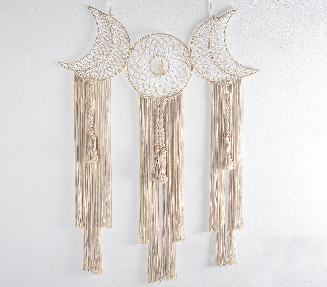 Celestial Trinity Macrame Wall decor