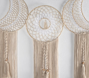 Celestial Trinity Macrame Wall decor