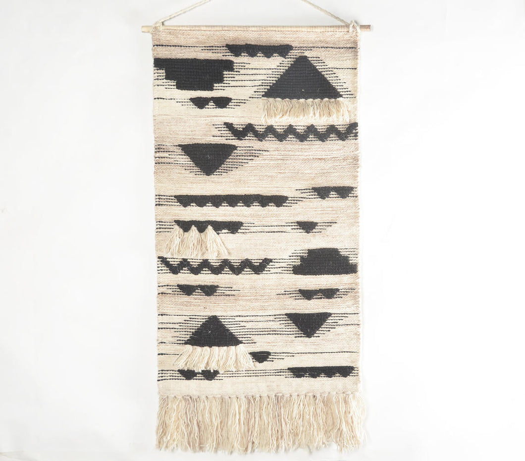 Handwoven Abstract Tribal Wall Hanging | Wall Art