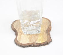 Load image into Gallery viewer, Bread Slice-Shaped Wooden bark Coasters (Set Of 4)
