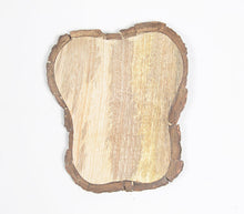 Load image into Gallery viewer, Bread Slice-Shaped Wooden bark Coasters (Set Of 4)
