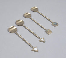 Load image into Gallery viewer, Celestial Stainless Steel Dessert Spoons (Set of 4)
