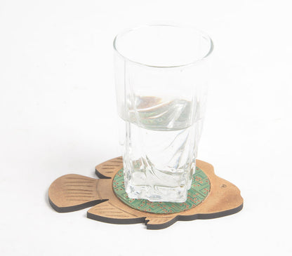 Recycled Circuit Board & MDF Fish-Shaped Coaster | Kitchen