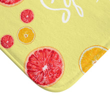 Load image into Gallery viewer, Citrus Squeeze the Day Bath Mat
