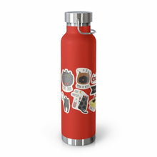 Load image into Gallery viewer, Everyday is Cat Day Insulated Thermos Bottle 22oz
