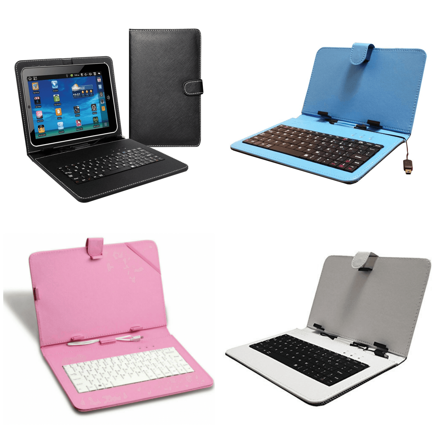 7" Tablet Keyboard and Case | Because Boyfriends Love Games