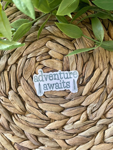 Adventure Awaits Sticker