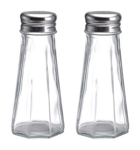 Lifetime 5078610 3 oz Glass Salt & Pepper Set