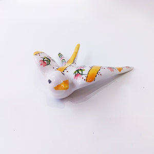 Portuguese Ceramic Spring Swallow - Stripped | Home Decor