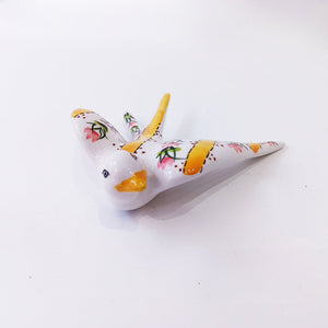 Portuguese Ceramic Spring Swallow - Stripped | Home Decor