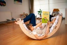 Load image into Gallery viewer, Climbing Arch Rocker with Origami Pillow
