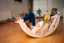 Load image into Gallery viewer, Climbing Arch Rocker with Origami Pillow
