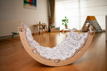 Load image into Gallery viewer, Climbing Arch Rocker with Origami Pillow
