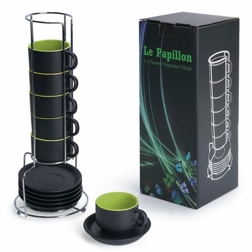 Espressotassen Set Le Papillon Kollektion