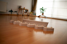 Load image into Gallery viewer, Circular Wooden Balance Beam Set Montessori Gymnastics Toy for
