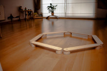 Load image into Gallery viewer, Circular Wooden Balance Beam Set Montessori Gymnastics Toy for
