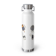 Load image into Gallery viewer, Everyday is Cat Day Insulated Thermos Bottle 22oz
