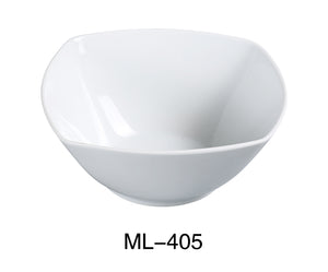 Yanco ML-405 5.25" Square Salad Bowl