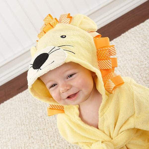 Big Top Bath Time Lion Hooded Spa Robe