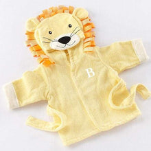 Load image into Gallery viewer, Big Top Bath Time Lion Hooded Spa Robe
