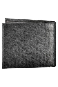 Bikkembergs Black Leather Wallet