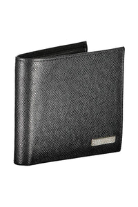 Bikkembergs Black Leather Wallet