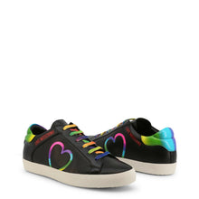 Load image into Gallery viewer, Black Rainbow Sneakers
