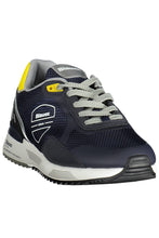 Load image into Gallery viewer, Blauer Blue Polyester Sneaker
