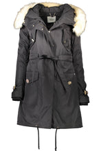 Load image into Gallery viewer, Blugirl Black Polyester Jackets &amp; Coat
