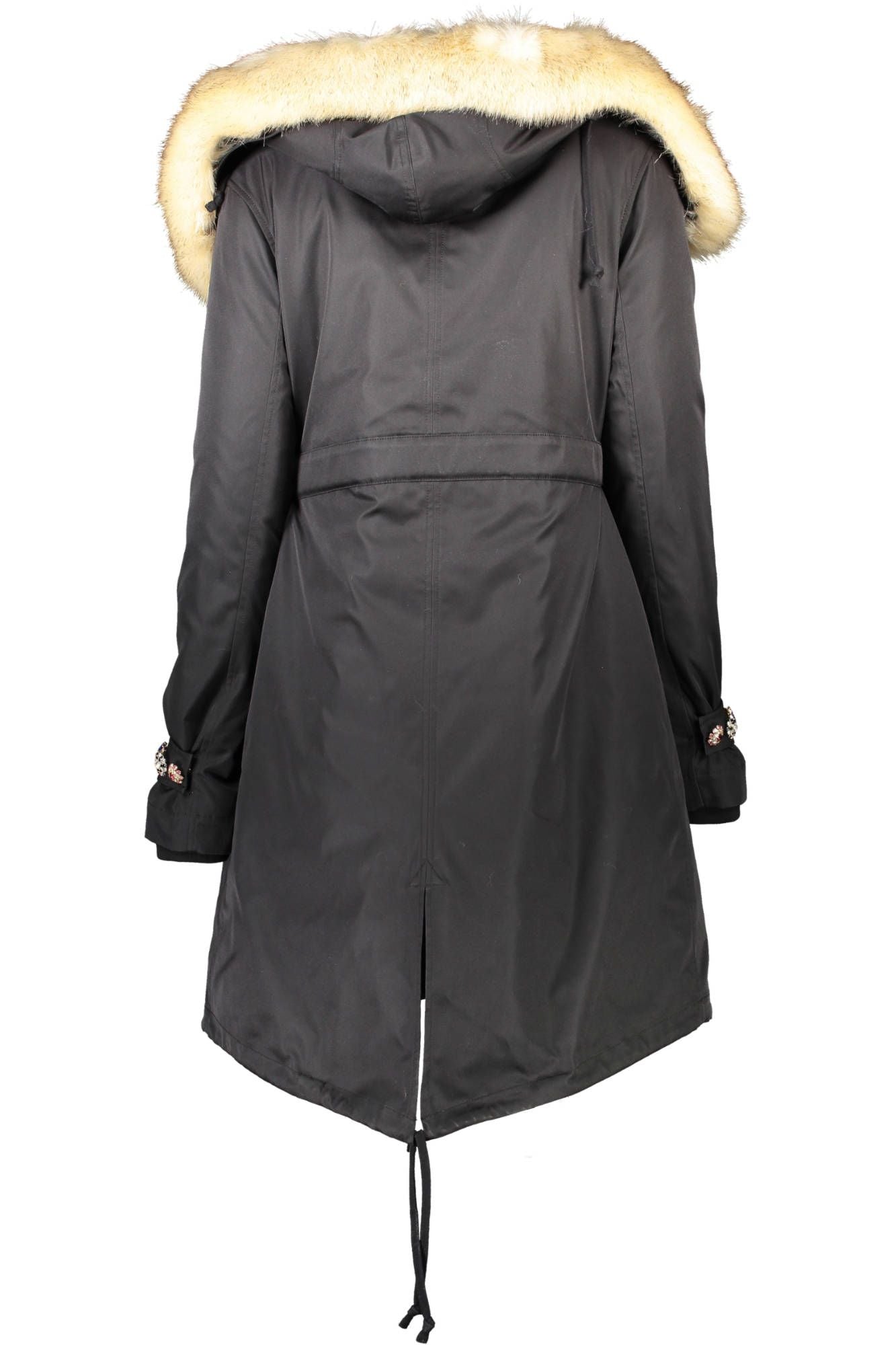 Blugirl Black Polyester Jackets & Coat