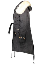 Load image into Gallery viewer, Blugirl Black Polyester Jackets &amp; Coat
